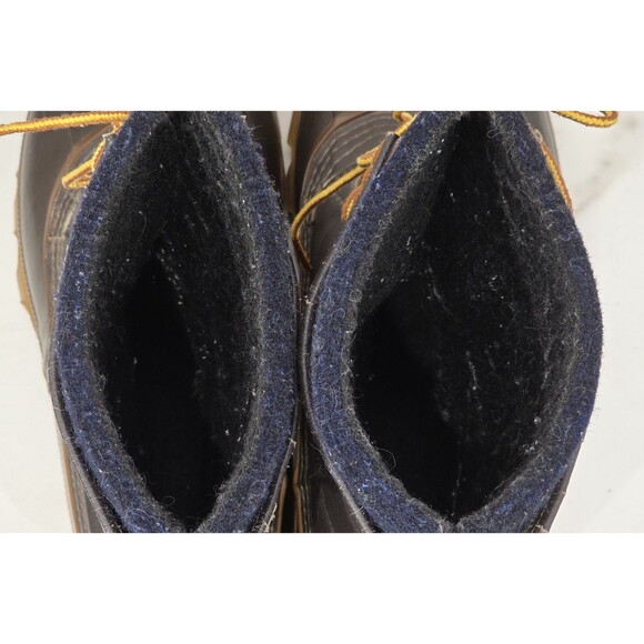 VTG LaCrosse Men's Duck Boot Waterproof Insulated Leather Work Winter Brown 12 - Picture 10 of 13